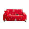 Anyhouz Sofa Cover Red Christmas Tree Design Non Slip Stretchable Slipcover 0