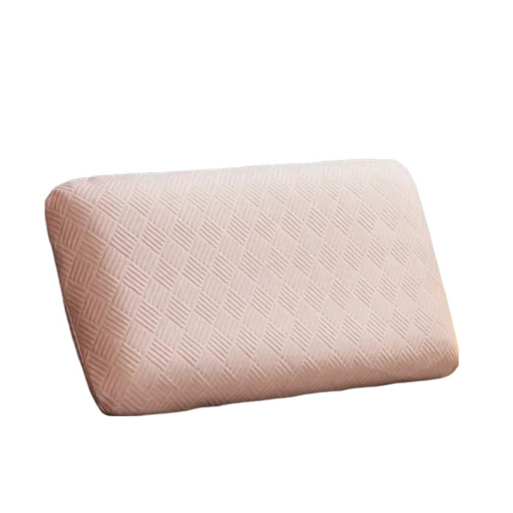 Anyhouz Orthopedic Pillows Pink For Neck Pain Relieve Comfortable 0