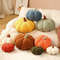 Anyhouz Throw Pillows Light Green Lamb Fleece Pumpkin Plush Toys 2
