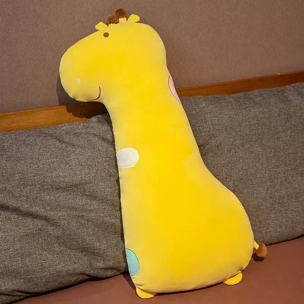 Anyhouz Side Sleeping Body Pillow Yellow Giraffe Lovely Cartoon Animal 1