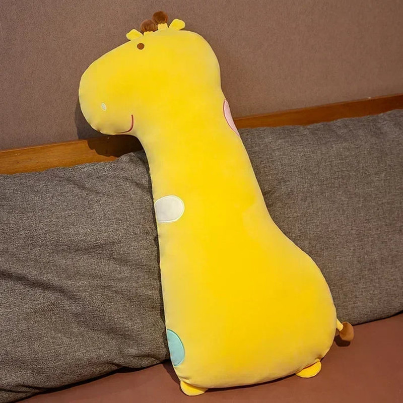 Anyhouz Side Sleeping Body Pillow Yellow Giraffe Lovely Cartoon Animal 1