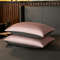Anyhouz Bed Sheet Pink Deep Grey 4 Pcs Ultra Soft Luxury Egyptian 4