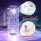 Anyhouz Table Lamp Rose Crystal USB Home Decor 5
