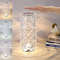 Anyhouz Table Lamp Rose Crystal USB Home Decor 2