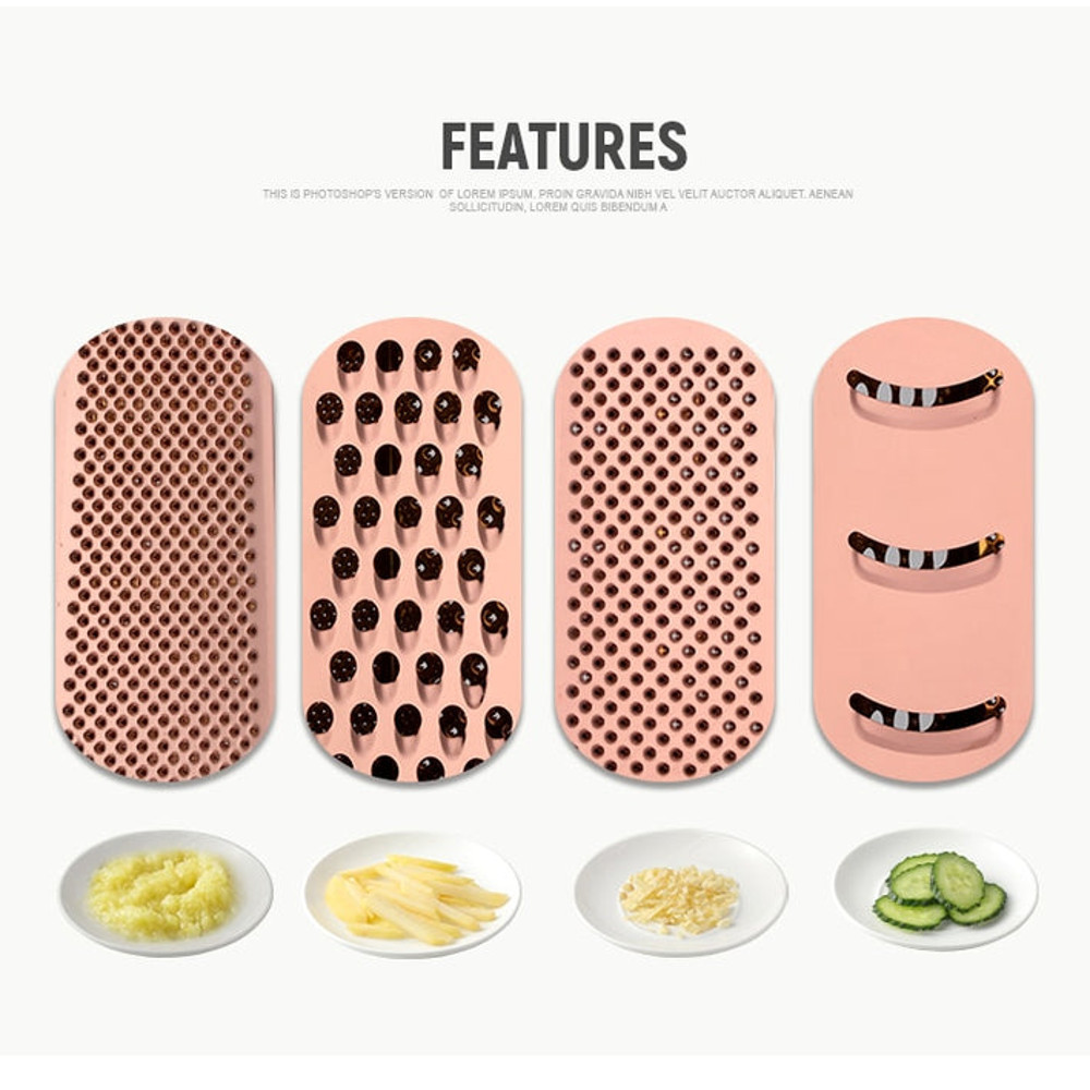 Anygleam Rose Stainless Steel 1Pc MultiSlicer For Buffet 3