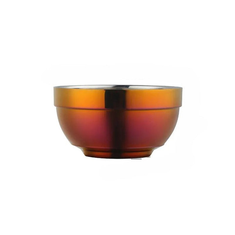 Anygleam 5Pcs Small Stainless Steel Rice Bowl Single AntiScalding 0