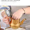 AnyGleam Teapot Stainless Steel With Filter For Coffee Tea Oil 5