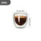 Anygleam Tea Cups 6Pcs Insulated Espresso Double Wall Shot 6