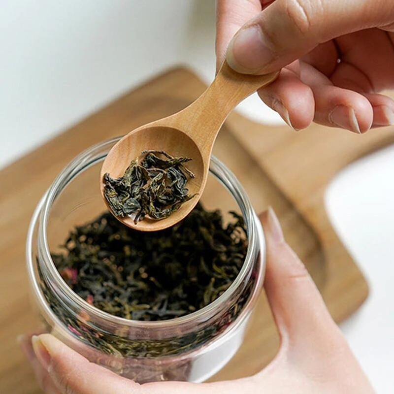 Anygleam Wood 10 Pcs Wooden Kitchen Spoon Kitchen 2