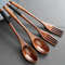 Anygleam 2pcs Wooden Fork Set Food Kitchen Tableware 1
