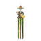 Anyhouz Halloween Skeleton Hanging Decoration With Colorful Tassels 5
