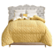Anyhouz Blanket Yellow Cashmere Super Thick Warm Quilt Comforter 0