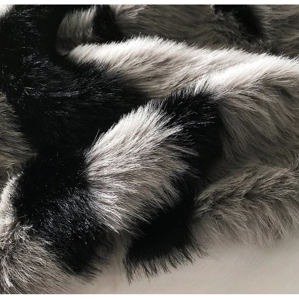 Anyhouz Blanket White Zebra Warm Autumn Plush Fur Soft Throw Blanket 2