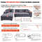 Anyhouz Sofa Cover Halloween Pumpkin Design Stretchable Non Slip Slipcover 2