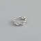 Anyco Stud Earrings Minimalist Chain Hoop Earrings For Women 1