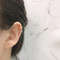 Anyco Stud Earrings Minimalist Chain Hoop Earrings For Women 2