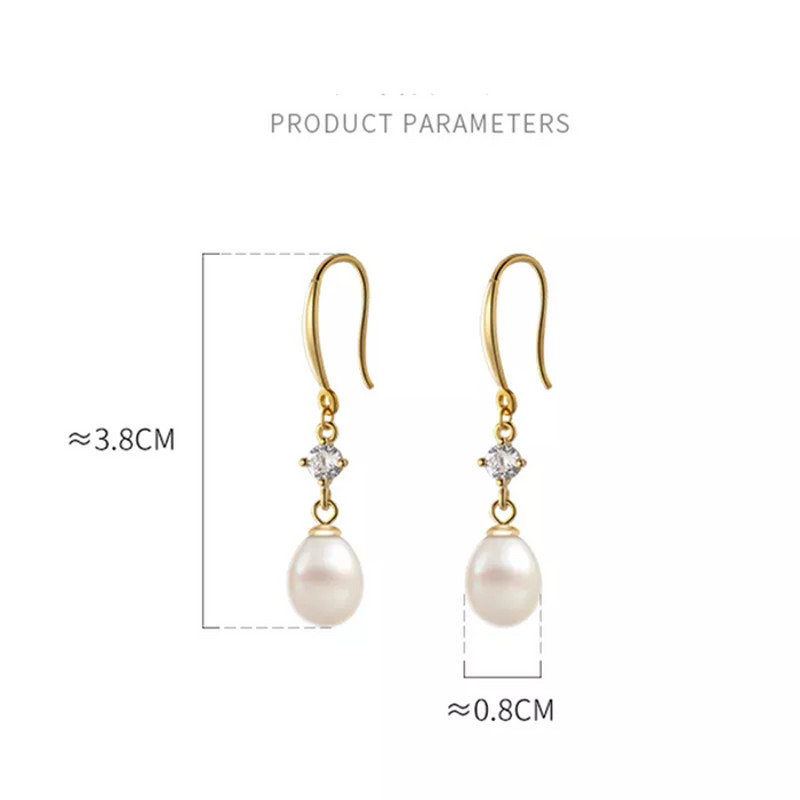 Anyco Fashion Earrings Silver 925 Sterling Elegant 4