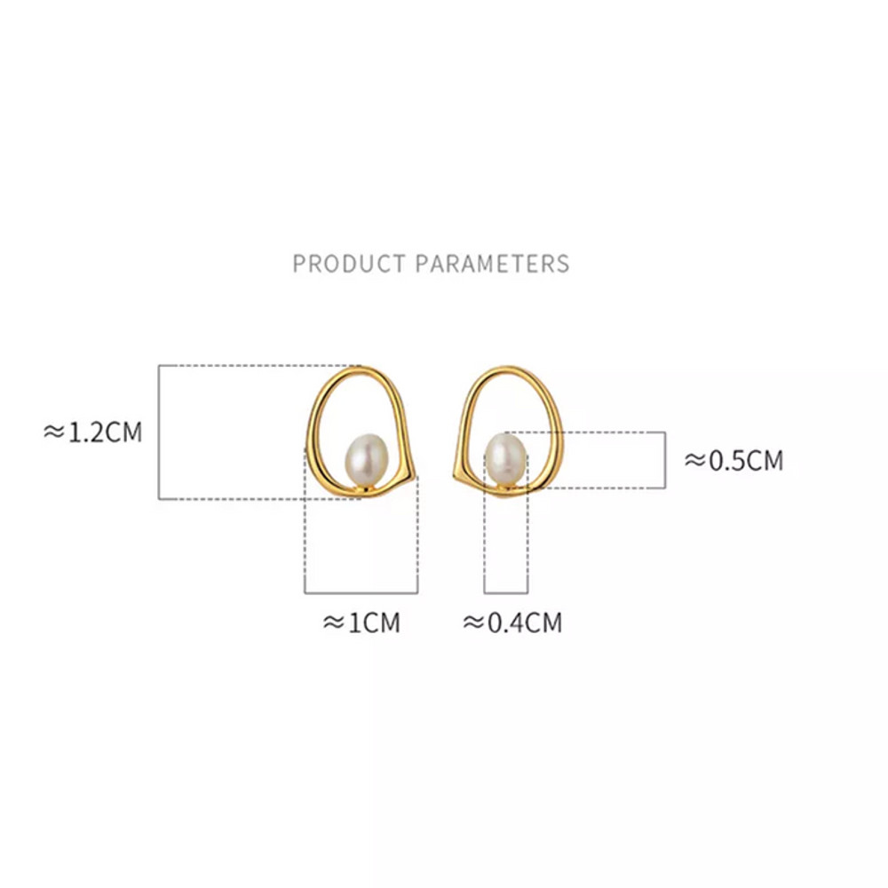 Anyco Fashion Earrings Silver 925 Sterling Hollow 4