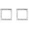 Anyco Fashion Earrings Square Silver 925 Sterling Silver 0