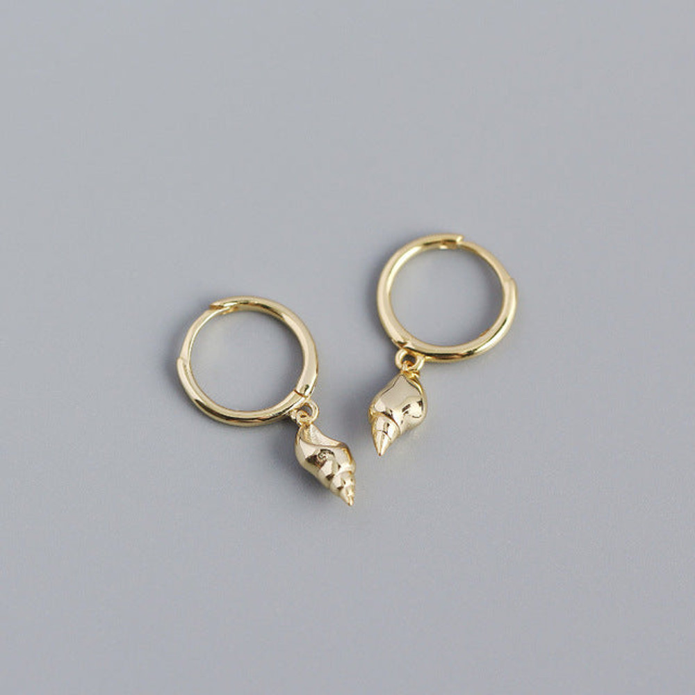 Anyco Fashion Earrings Summer Beach Geometric Shell 1