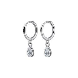 anyco fashion earrings silver 925 sterling sweet water drop