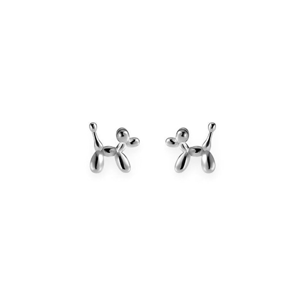 Anyco Fashion Earrings Silver 925 Sterling Cute Cartoon 0