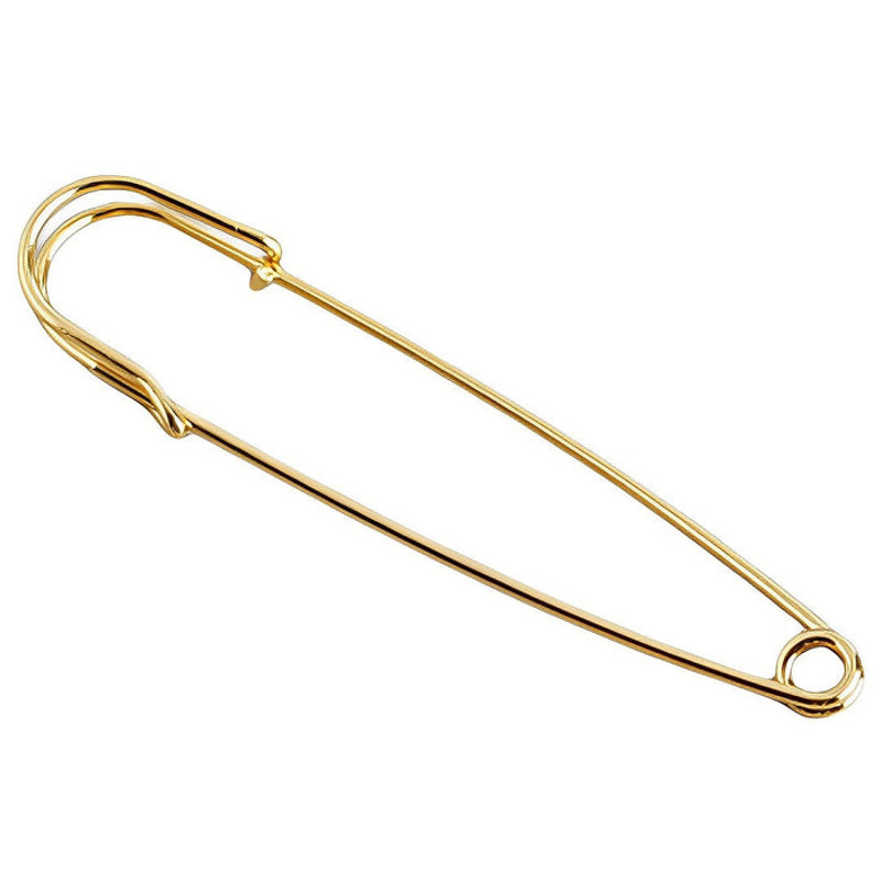 Anyco Earrings Gold Plated Punk Personality Minimalist Pin 0