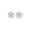 Anyco Fashion Earrings Rose Gold Luxury Crystal Zircon 0