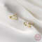Anyco Fashion Earrings Chic Small Pave Zircon Paper Clip Pin 5