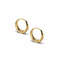 Anyco Fashion Earrings Gold Simple Punk Circle Huggies 0