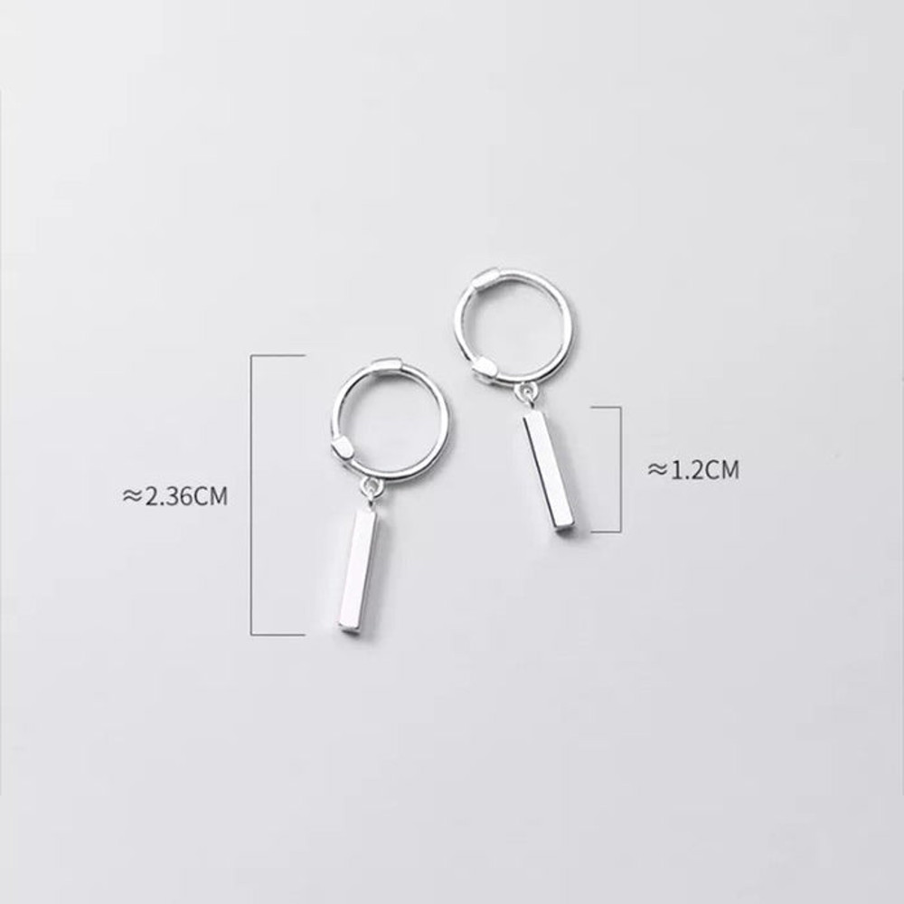 Anyco Fashion Earrings Rose Gold Bohemian Geometry Stick Tassel 5