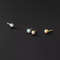 Anyco Fashion Earrings Sterling Cute Opal Zircon Chic Mini Small 4
