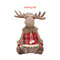 Anyhouz Christmas Deer Elk Doll Holiday Home Decoration Ornaments 4