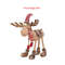 Anyhouz Christmas Deer Elk Doll Holiday Home Decoration Ornaments 8