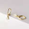 Anyco Fashion Earrings Gold 925 Sterling Silver Sweet Water Drop 2
