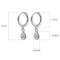 Anyco Fashion Earrings Gold 925 Sterling Silver Sweet Water Drop 4