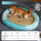 Anywags Pet Bed Blue Rattan Cooling Mat Kitten 4