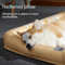 Anywags Pet Bed Yellow Bilateral Breathable Cooling Mat 6
