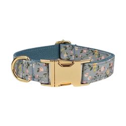 anywags pet collar powder blue stylish accessory