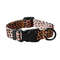 Anywags Pet Collar Brown Leopard Sytlish 0