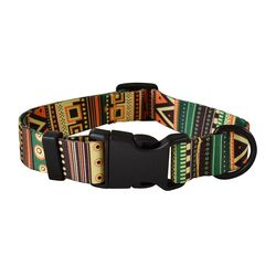 anywags pet collar multicolor art sytlish