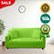 Anyhouz Sofa Cover Plain Apple Green Style And Protection For Living Room 0