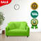 Anyhouz Sofa Cover Plain Apple Green Style And Protection For Living Room 2