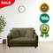 Anyhouz Sofa Cover Plain Army Green Style And Protection For Living Room 2