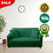 Anyhouz Sofa Cover Plain Green Style And Protection For Living Room 1