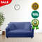 Anyhouz Sofa Cover Plain Royal Blue Style And Protection For Living Room 1