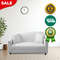 Anyhouz Sofa Cover Plain White Style And Protection For Living Room 1