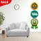 Anyhouz Sofa Cover Plain White Style And Protection For Living Room 2