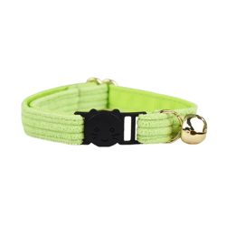 anywags cat collar neon large with safety buckle, bell