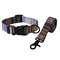 Anywags Pet Collar Leash Set Multicolor Tribal Sytlish 1
